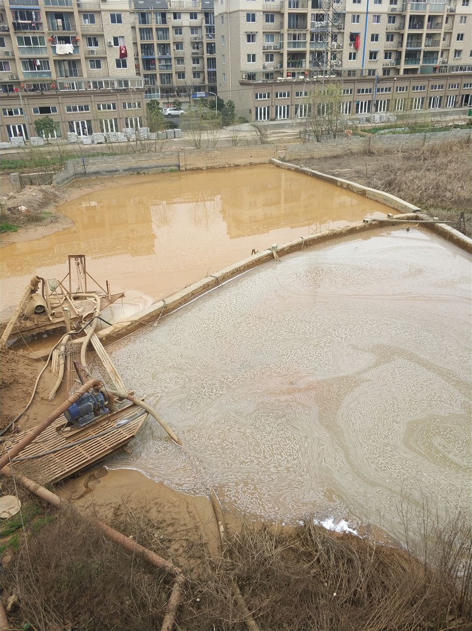 合阳沉淀池淤泥清理-厂区废水池淤泥清淤